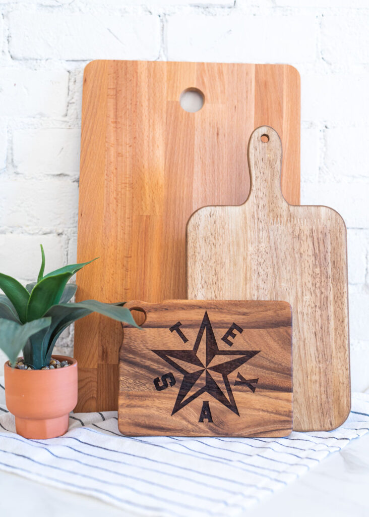 Texas Star Cheese Board