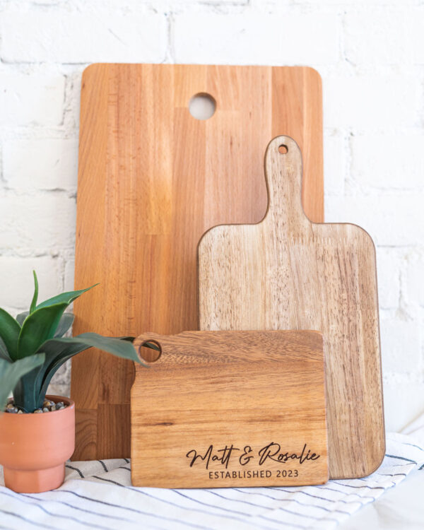 Personalized Charcuterie Board Wedding Gift - Image 3