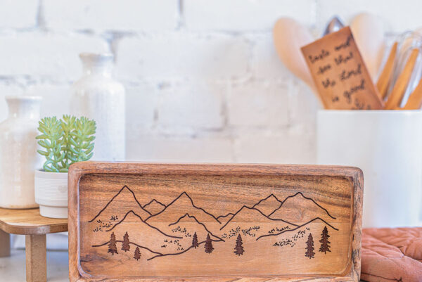 Mountains Wooden Tray - Image 7