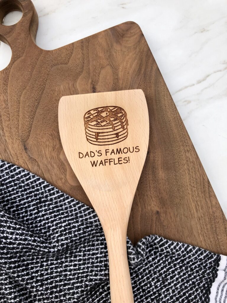 Dad's Famous Waffles - Personalized Gift For Dad