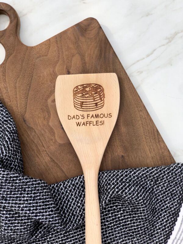 Dad's Famous Waffles - Personalized Gift For Dad - Image 2