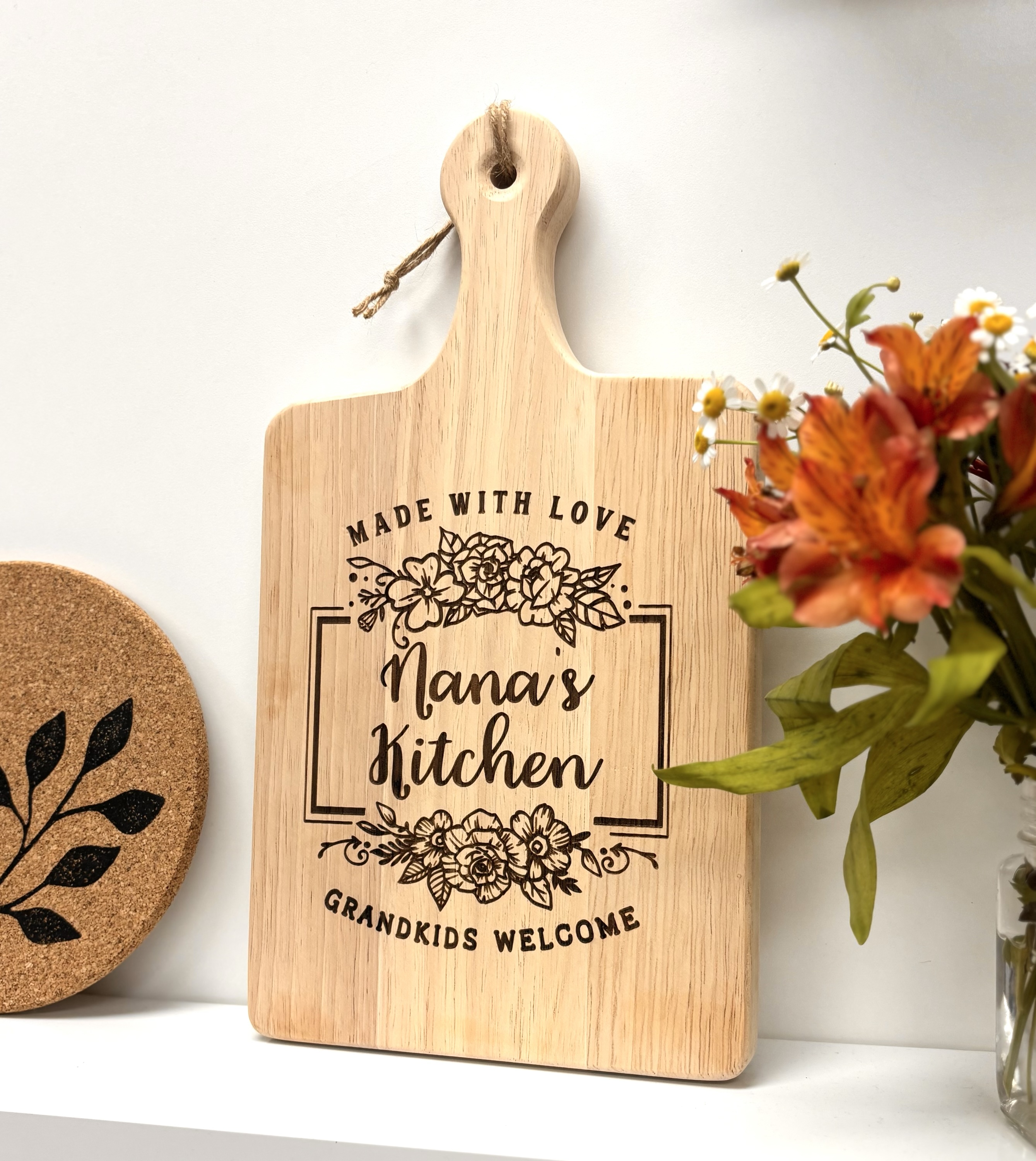 Personalized Grandma's Kitchen Cutting Board