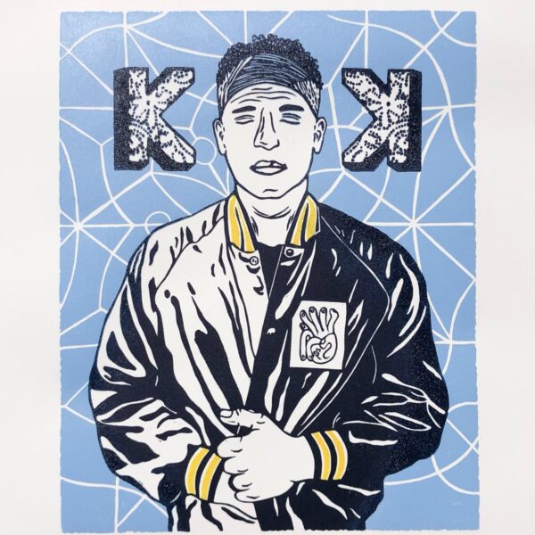 Kings Kaleidoscope - Breaking & Becoming - Handmade Linocut Print