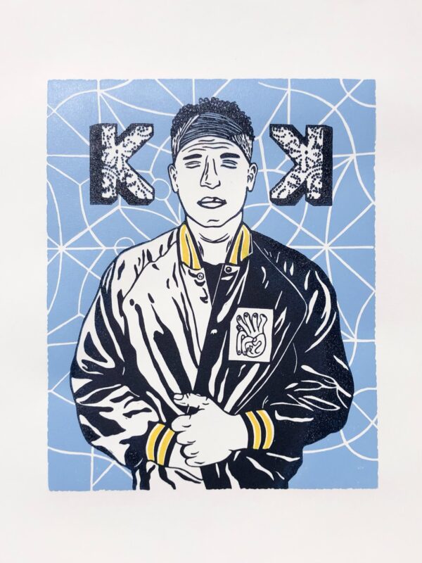 Kings Kaleidoscope - Breaking & Becoming - Handmade Linocut Print