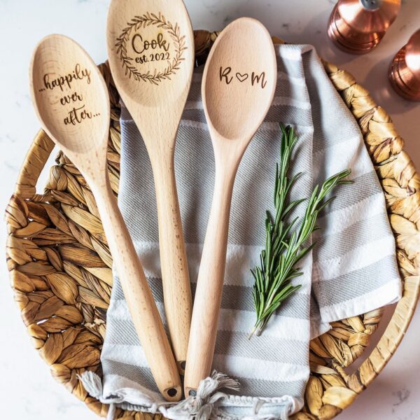 Custom Wedding Gift Utensils