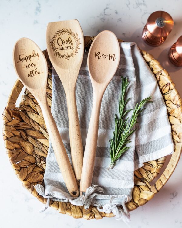 Custom Wedding Gift Utensils