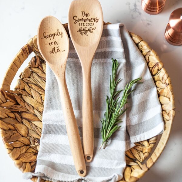 Personalized Wedding Gift Utensils