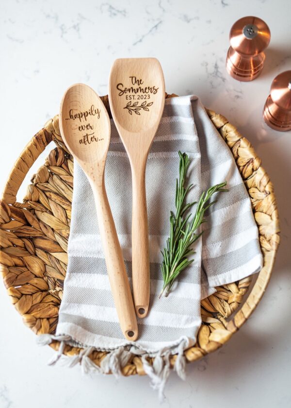 Personalized Wedding Gift Utensils