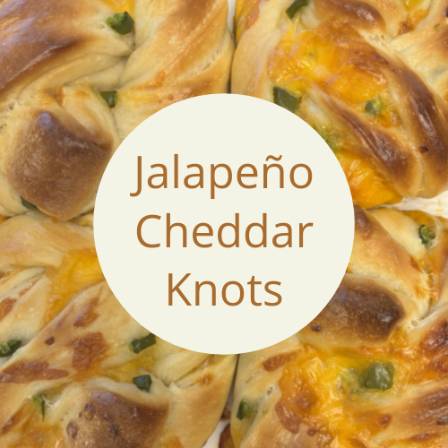 Jalapeño Cheddar Knots