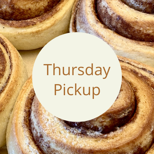 THURSDAY PICKUP 6.18 Classic Cinnamon Rolls